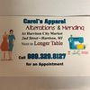 Carol's Apparel Alterations and Mending